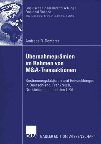 Ubernahmepramien Im Rahmen Von M&amp;A-Transaktionen