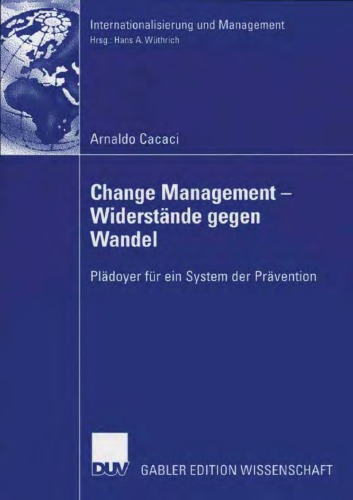 Change Management - Widerstande Gegen Wandel