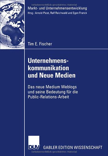 Unternehmenskommunikation Und Neue Medien