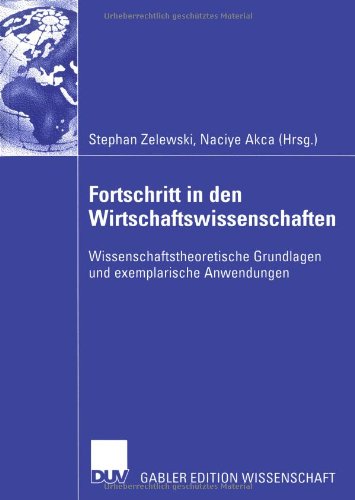 Fortschritt in Den Wirtschaftswissenschaften