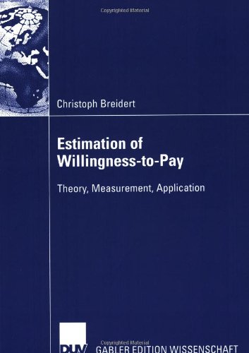 Estimation Of Willingness To Pay