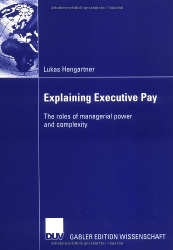 Explaining Executive Pay