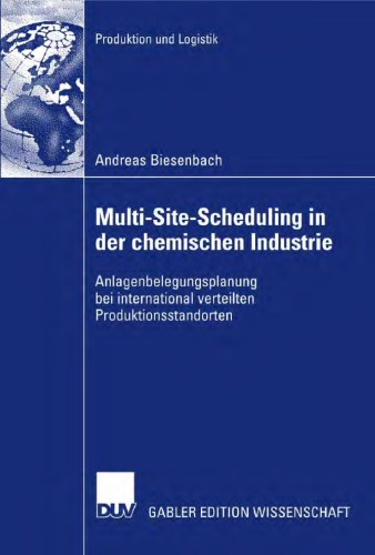 Multi-Site-Scheduling in Der Chemischen Industrie