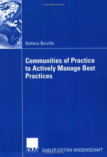 Communities Of Practics To Activity Manage Best Practices