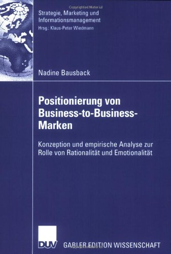 Positionierung Von Business-To-Business-Marken