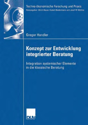 Konzept Zur Entwicklung Integrierter Beratung