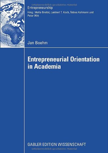 Entrepreneurial Orientation in Academia