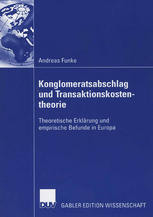 Konglomeratsabschlag und Transaktionskosten-theorie.