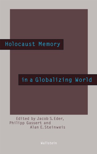 Holocaust memory in a globalizing world