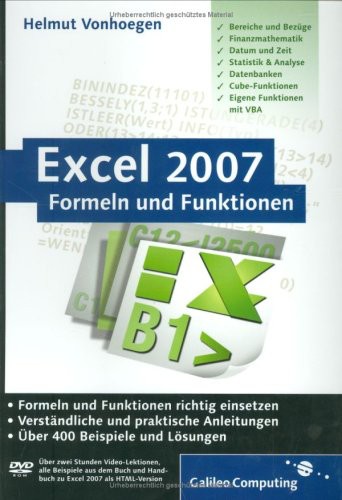 Excel 2007   Formeln Und Funktionen