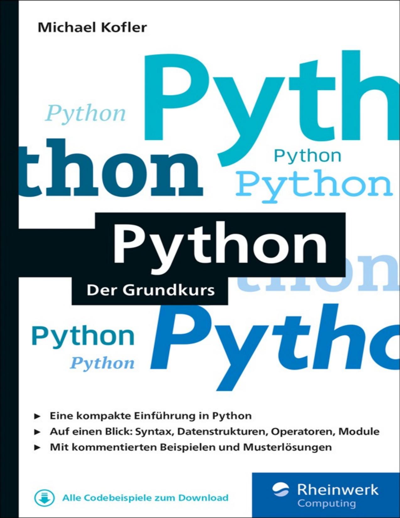 Python Der Grundkurs