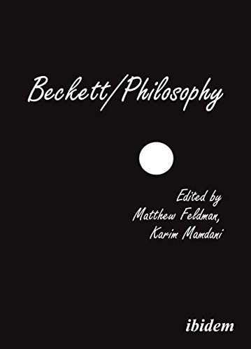 Beckett/Philosophy. a Collection