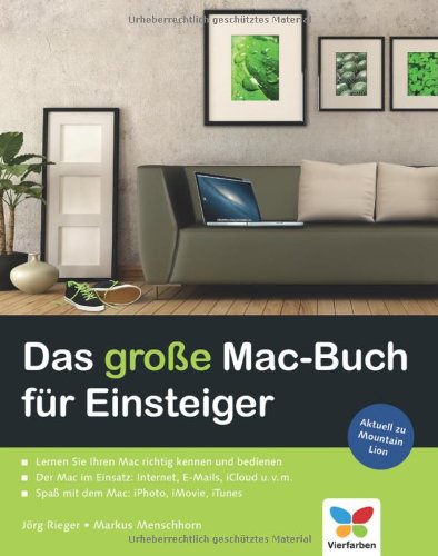 Das große Mac-Buch für Einsteiger aktuell zu Mountain Lion