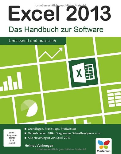 Excel 2013 : Das Handbuch zur Software