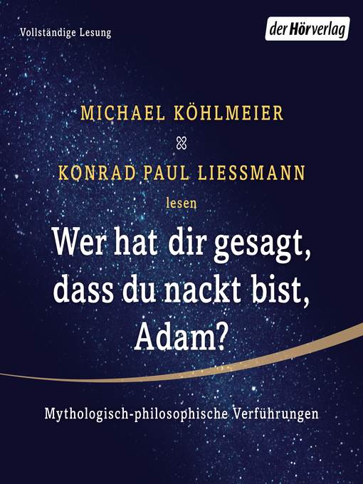 Wer hat dir gesagt, dass du nackt bist, Adam?