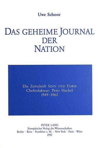 Das Geheime Journal Der Nation