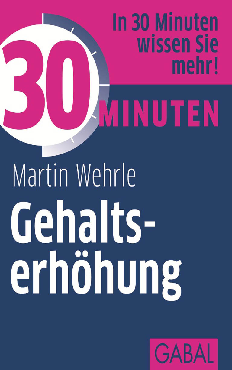 30 Minuten Gehaltserhöhung