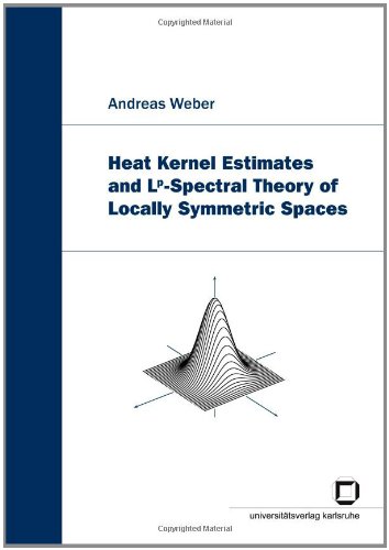 Heat kernel estimates and Lp spectral theory of locally symmetric spaces