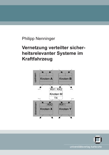 Vernetzung verteilter sicherheitsrelevanter Systeme im Kraftfahrzeug