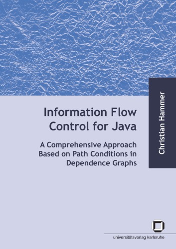 Information Flow Control for Java