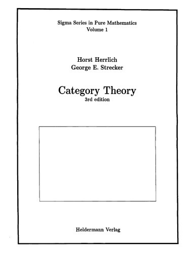 Category theory an introduction