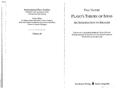 Plato's Theory Of Ideas