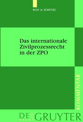 International Civil Procedure Law in the German Code of Civil Procedure (Zpo)