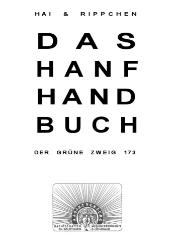 Das Hanf Handbuch