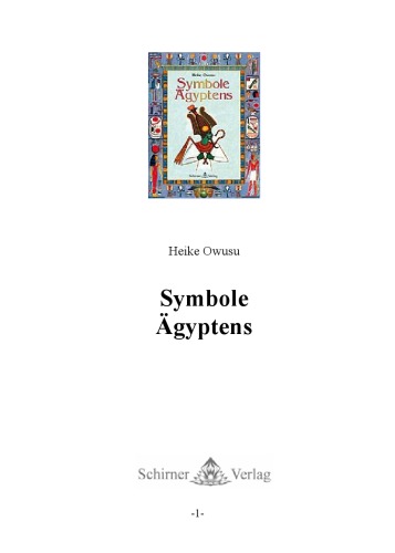 Symbole Ägyptens