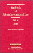 Yearbook of Private International Law