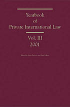 Yearbook of Private International Law