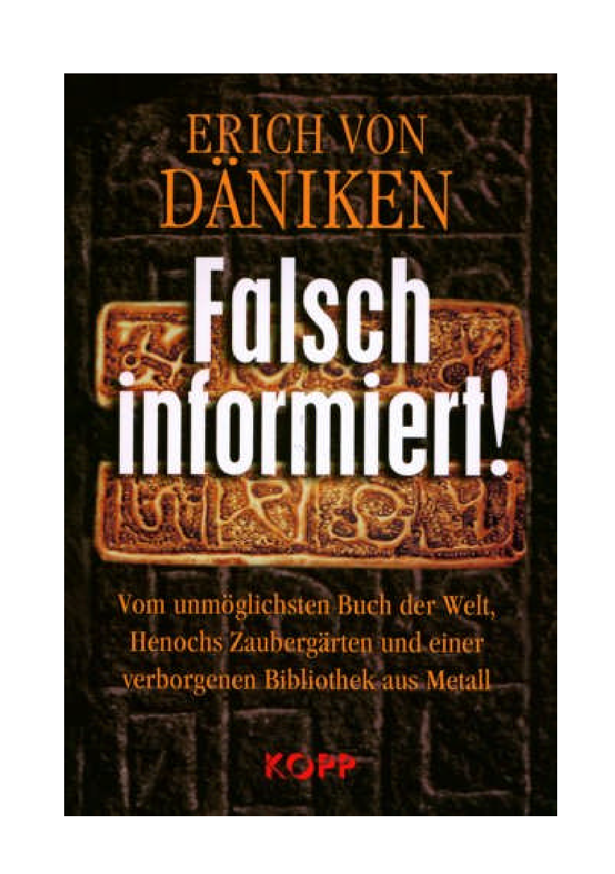 Falsch informiert!