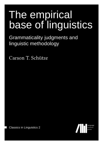 The Empirical Base of Linguistics