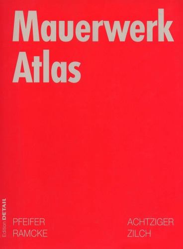 Mauerwerk Atlas