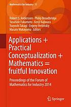 Applications + Practical Conceptualization + Mathematics = Fruitful Innovation