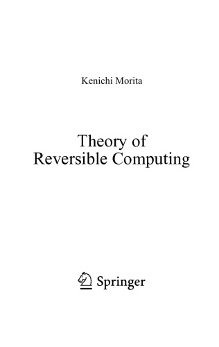 Theory of Reversible Computing