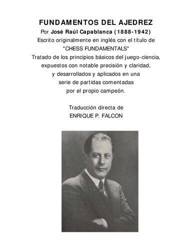 Fundamentos Del Ajedrez (Spanish Edition)