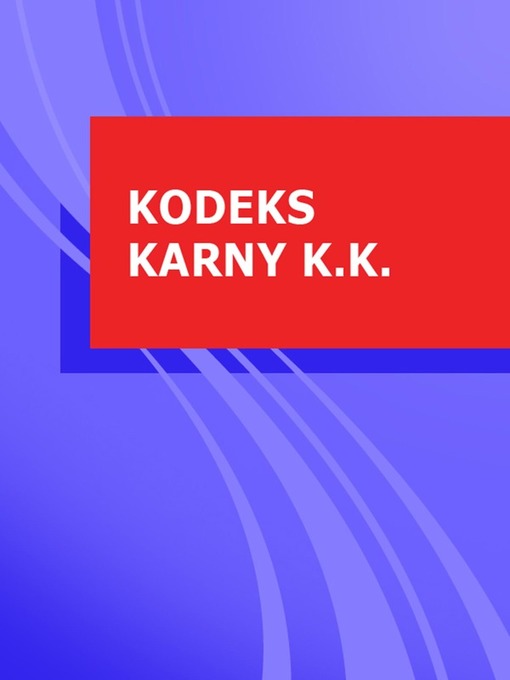 Kodeks karny k.k.