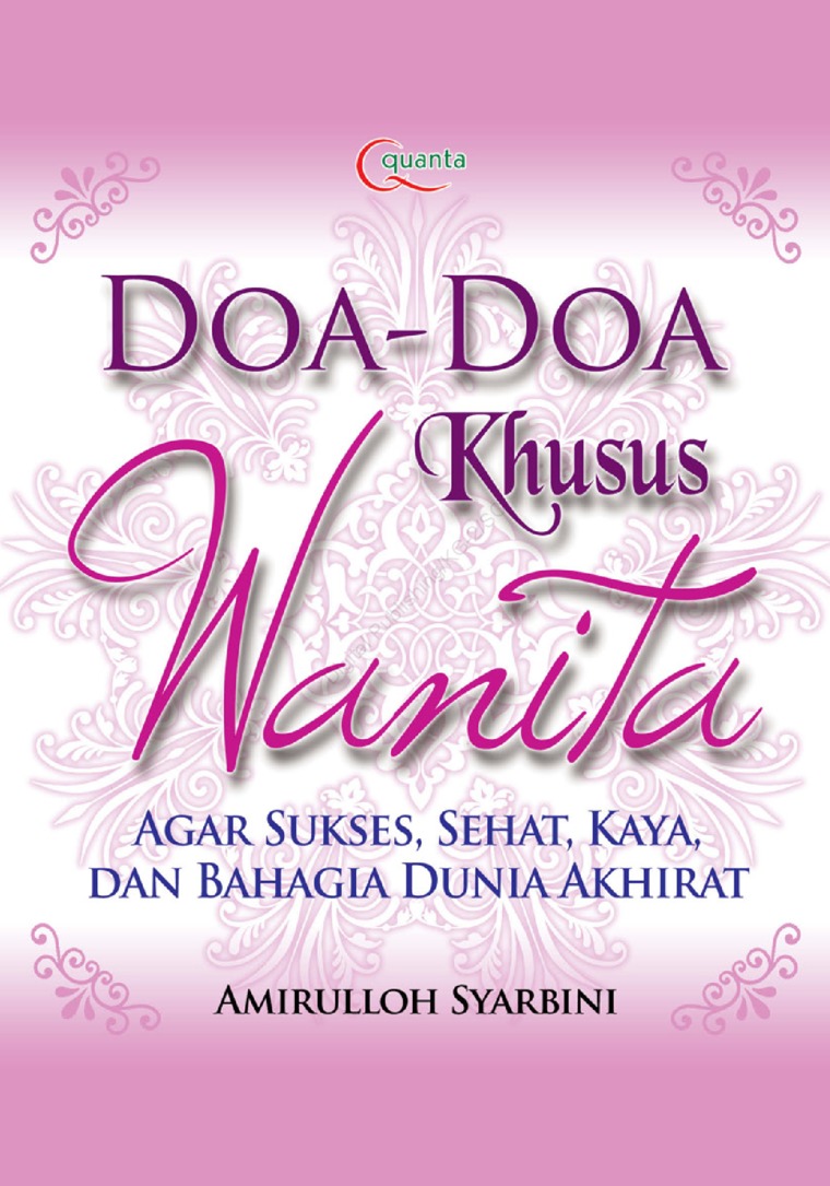 Doa-doa Khusus Wanita Edisi Revisi