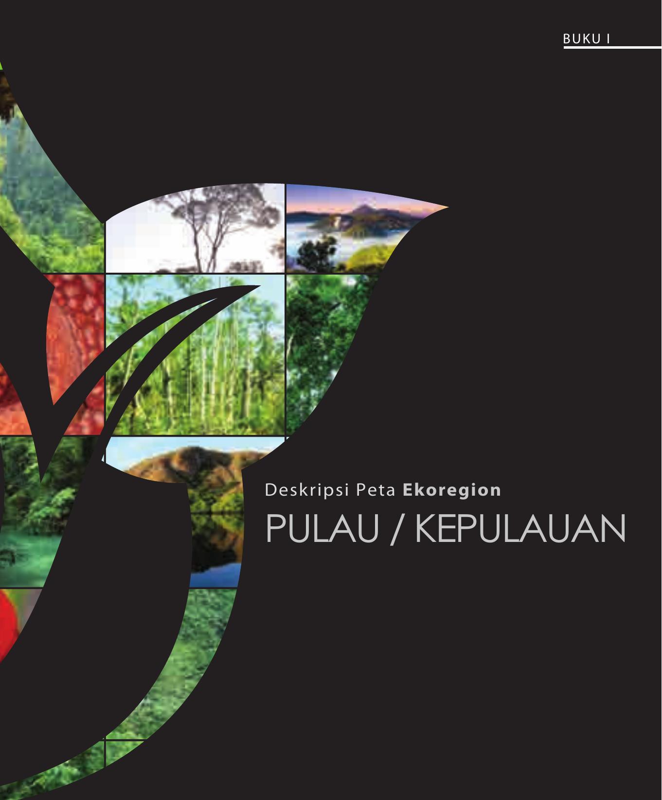 Deskripsi peta ekoregion pulau/kepulauan.
