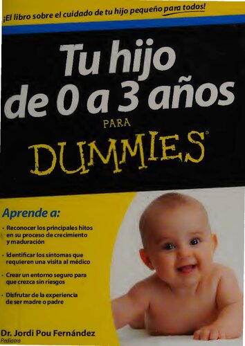 Tu hijo de 0 a 3 años para Dummies