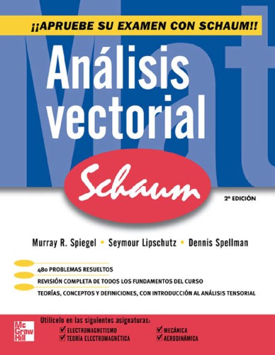 ANALISIS VECTORIAL SCHAUM 2ED