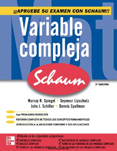 variable compleja schaum