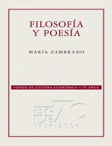 Filosofía y poesía