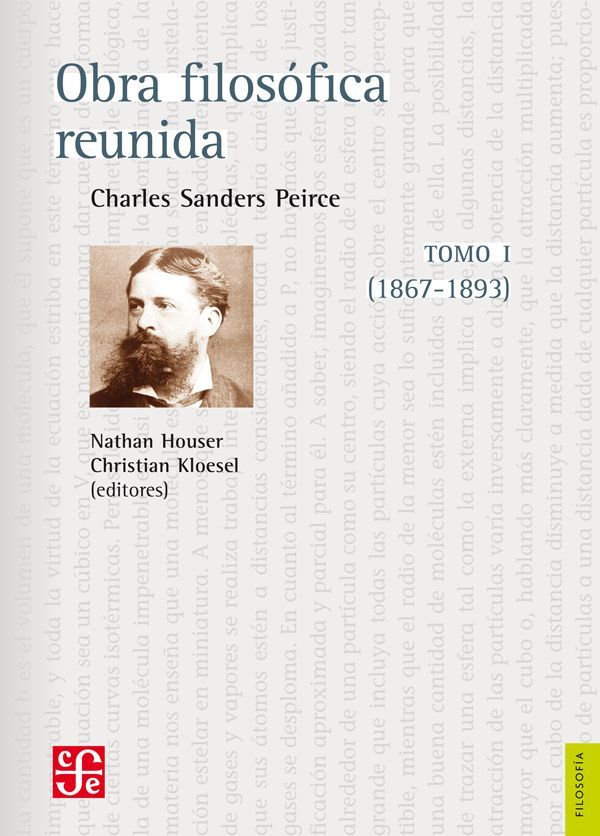 Obra filosófica reunida. / Tomo I, (1867-1893)