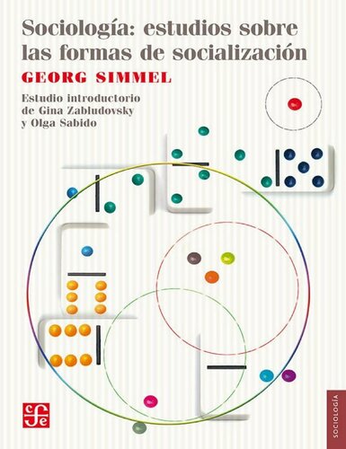 Sociología. Estudios sobre las formas de socialización