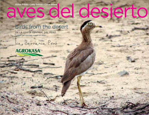 Aves del desierto = de la costa central del Perú = Birds from the desert from the Central Coast of Perú, Ica, Barranca-Perú