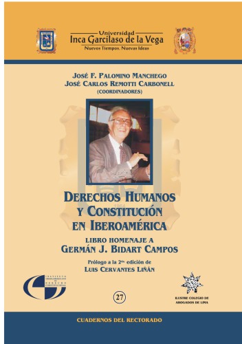 Derechos humanos y constitucion en Iberoamerica libro-homenaje a Germán J. Bidart Campos