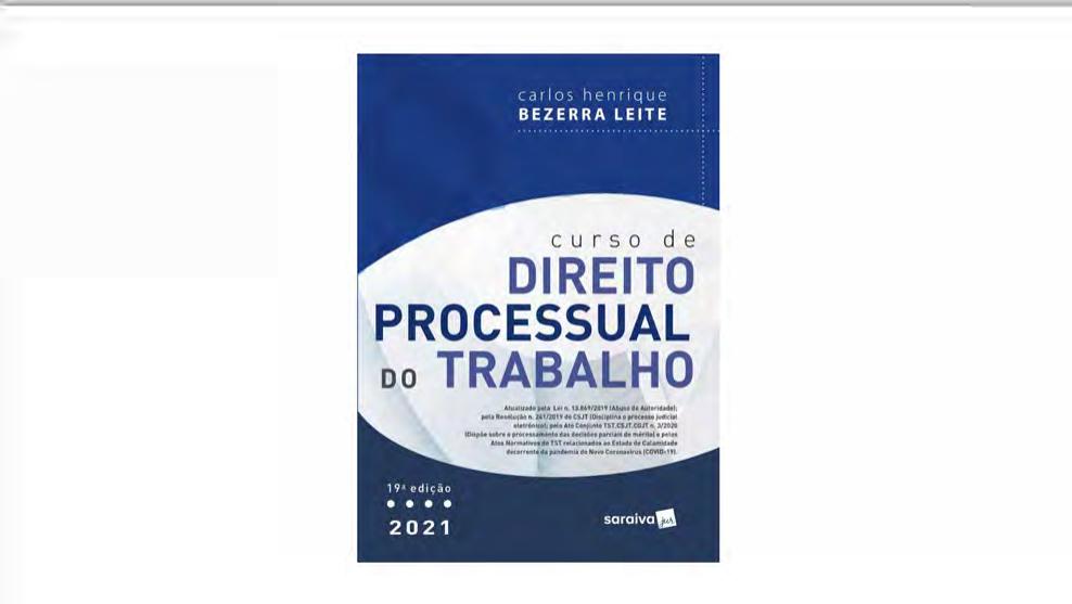 Curso de Direito Processual do Trabalho