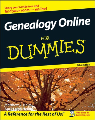 Genealogy online for dummies